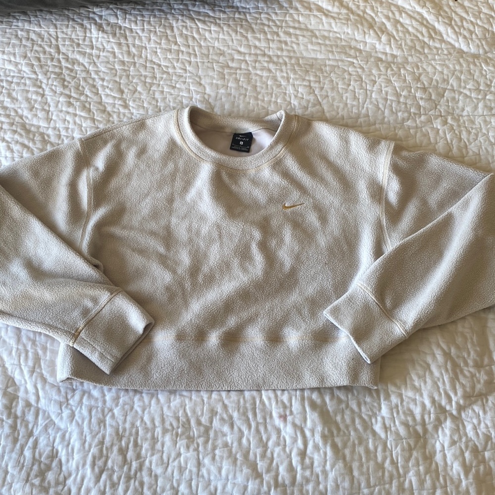 Nike cropped sweatshirt